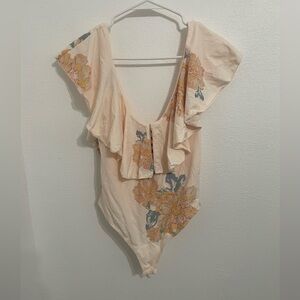 NWOT Free People Intimately Matilda Body Suit, Size M